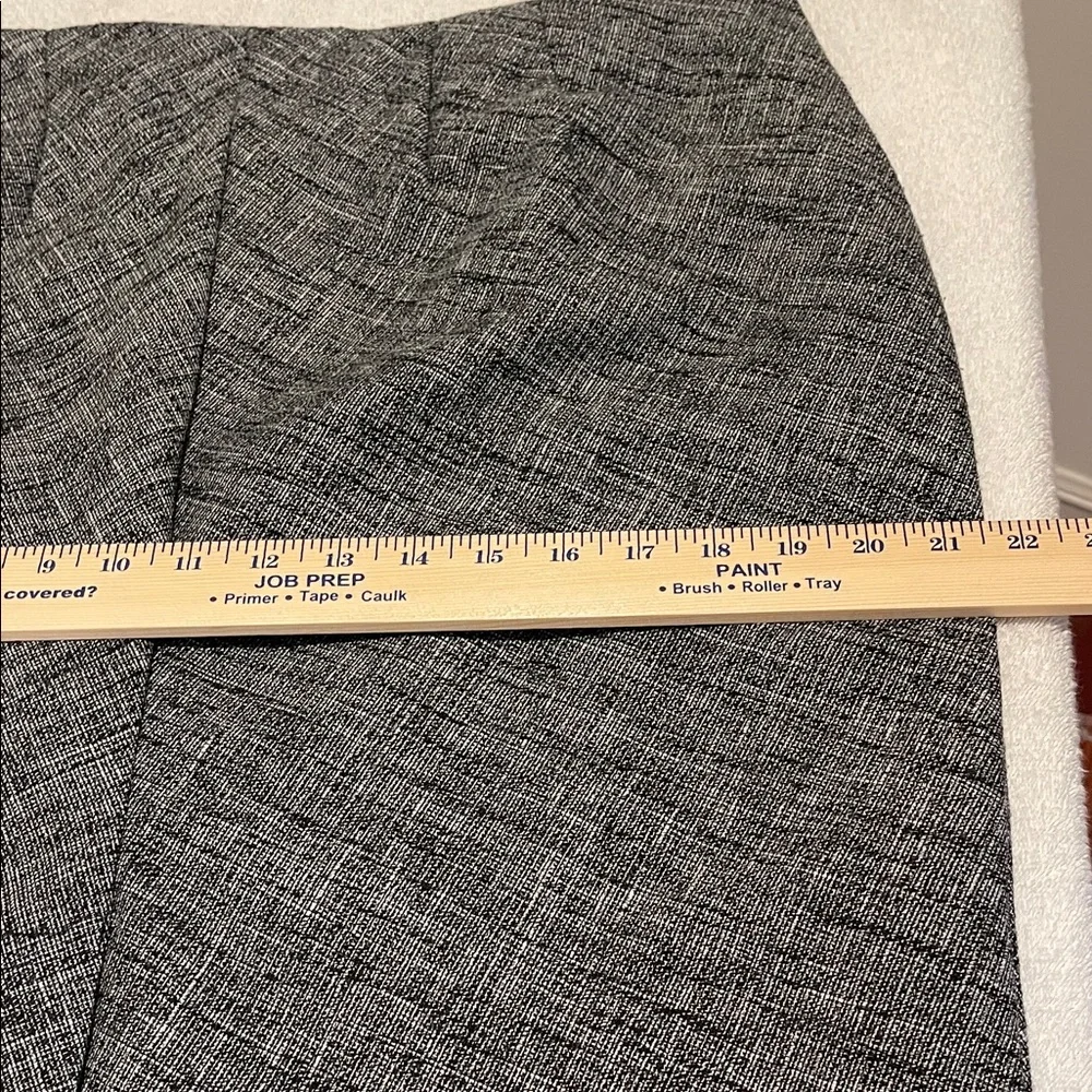 The Limited BlackGrayTweed Lined Tailored Fitted Autumn Skirt Back to Class 14